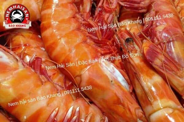Nguyên liệu hải sản tươi